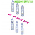 DOVE DEODORANTE PROFUMO TALCO 48H SPRAY  - 6 PEZZI SPEDIZIONE GRATIS!!!