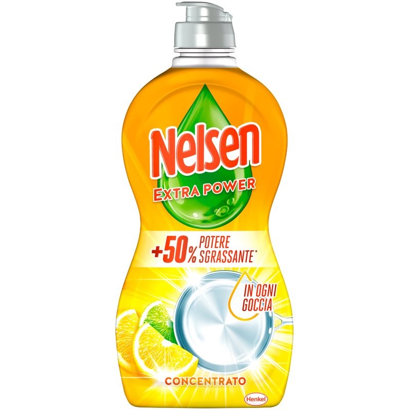 Detersivo per piatti - limone - 900 ml - Nelsen