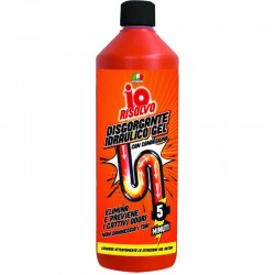   IO RISOLVO DISGORGANTE IDRAULICO GEL CON CANDEGGINA 1 LT