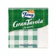 FOXY GRAN TAVOLA 43 TOVAGLIOLI 33X33 2 VELI CARTA SCOZZESE ASSORTITI